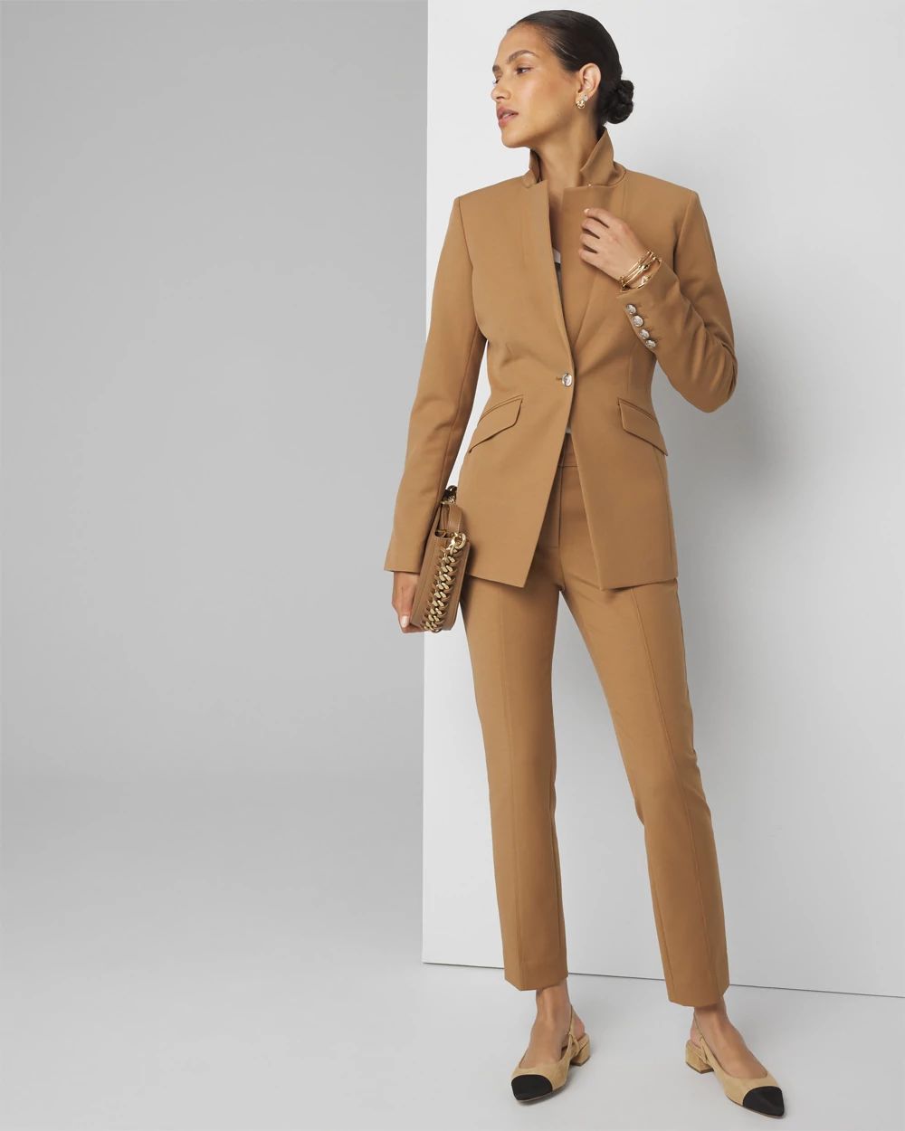 1 button blazer discount